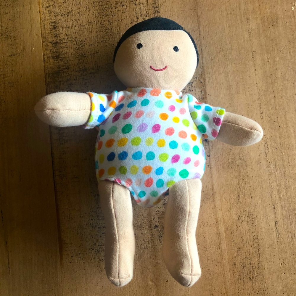 Lovevery Organic Cotton Baby Doll in excellent new condition